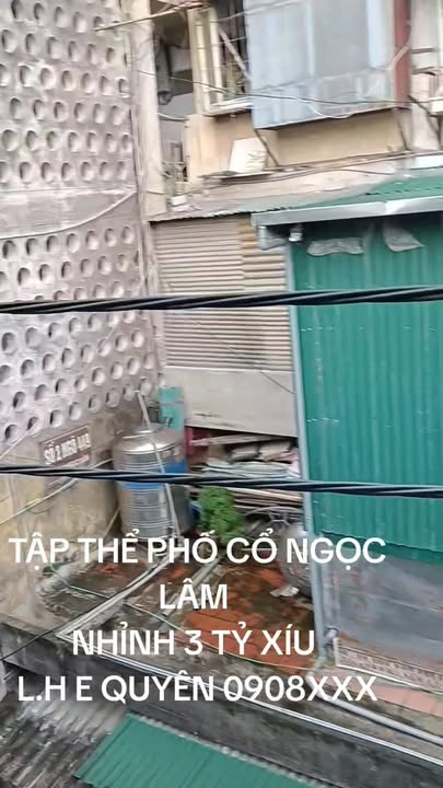 Chính chủ bán căn hộ Tập thể Ngọc Lâm 23m² giá 3.2 tỷ - Sổ đỏ đầy đủ!