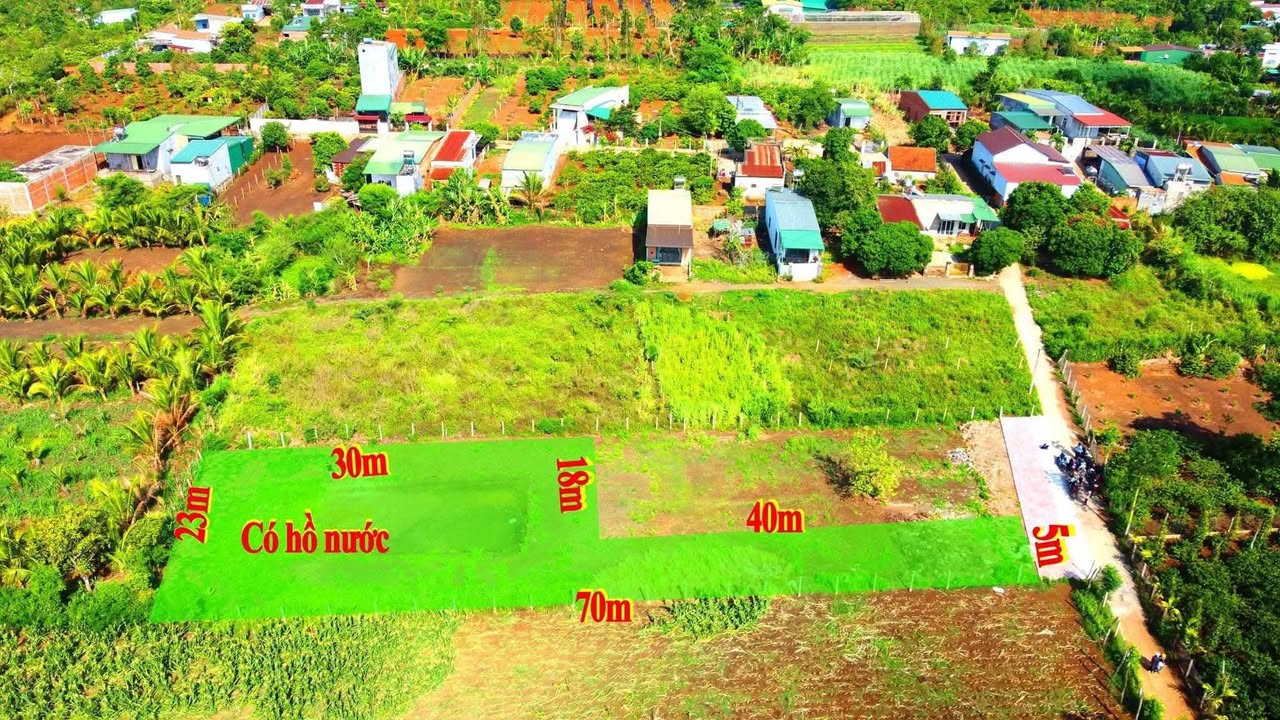 Đất nền Ea Phê, Krông Pắc 883m² - Nở hậu, view đẹp, giá thỏa thuận!