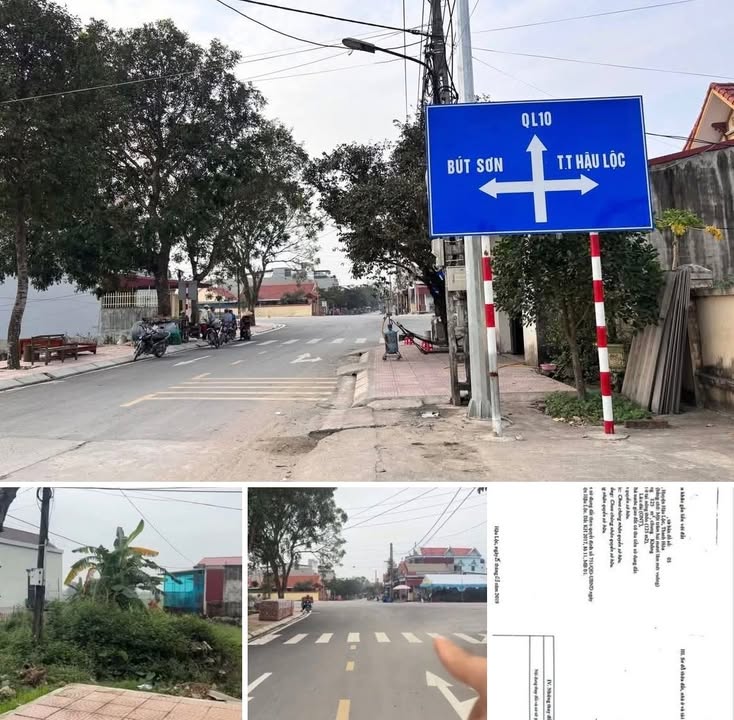 Đất nền 2 mặt tiền tại xã Thuần Lộc, huyện Hậu Lộc, Thanh Hoá - Đầu tư sinh lời hiệu quả!