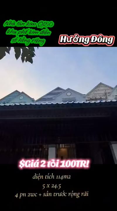 Nhà riêng Tân Kim, Cần Giuộc 114m² giá 2.1 tỷ - Đầy đủ công năng cho gia đình!