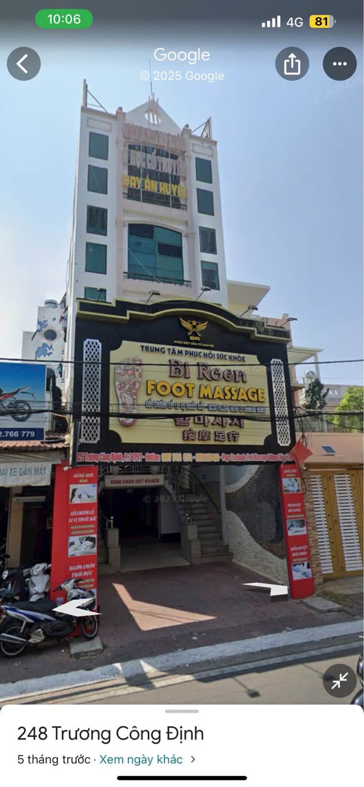 Cho thuê tòa nhà Trương Công Định Vũng Tàu 201m² - Khu vực sầm uất, thuận lợi kinh doanh!