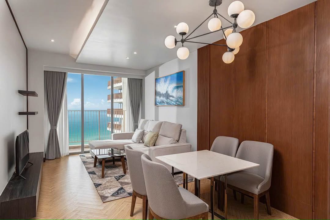 Căn hộ Soleil Ánh Dương Đà Nẵng 91m² giá 39 triệu - View xéo biển thoáng mát!