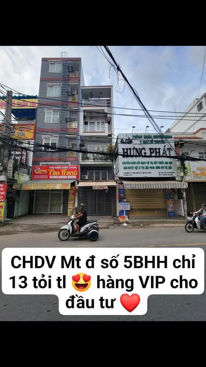 Căn hộ dịch vụ Số 5 Bình Hưng Hòa 95m² giá 13 tỷ - Dòng tiền ổn định, pháp lý rõ ràng!