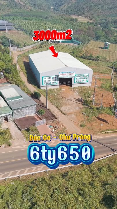 Kho 3000m² trên trục QL19B tại Chư Prông - Vị trí kết nối lý tưởng!