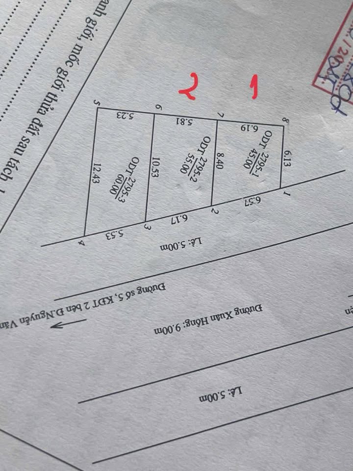 Đất nền đường Xuân Hồng, Bình Thủy, Cần Thơ - Giá chỉ 2.55 tỷ, gần nhiều tiện ích!