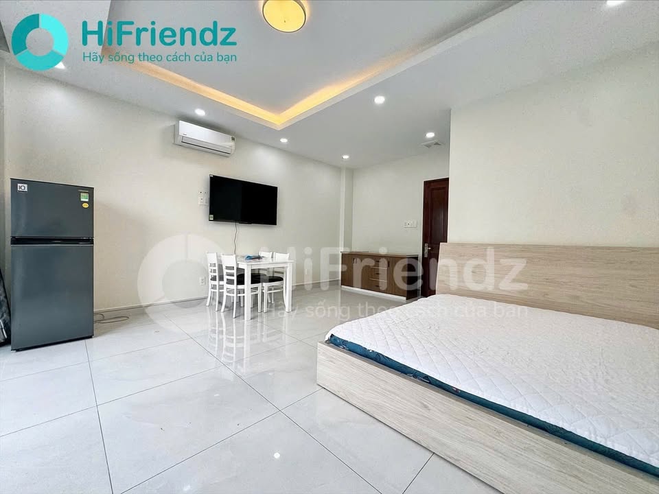 Căn hộ cho thuê đường Nguyễn Hữu Cảnh 30m² - Ban công thoáng mát, nội thất đầy đủ!