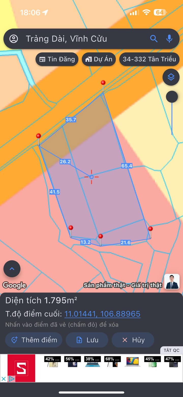 Đất nền quy hoạch SKC mặt tiền đường CTY Hawata, Trảng Dài 2000m² chỉ 6 tỷ - Cơ hội đầu tư tuyệt vời!