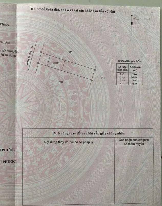 Đất nền chính chủ phường Phước Bình, 255m² giá chỉ 840 triệu - Đầu tư sinh lời!