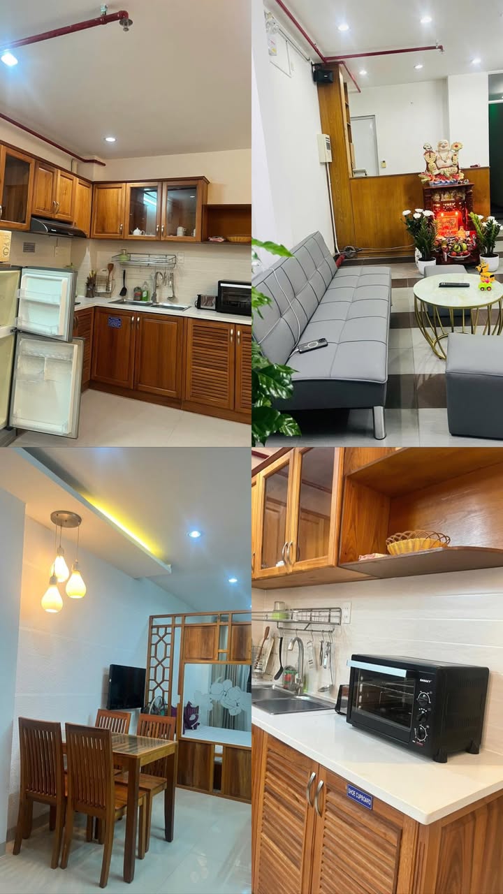 Căn hộ cho thuê Khu Phố Tây Nha Trang 50m² giá 7.5 triệu - View đẹp, đầy đủ tiện ích!