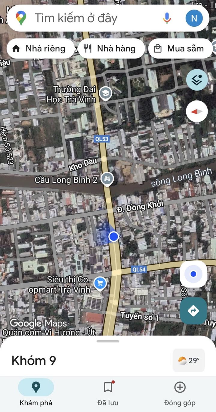 Nhà mặt tiền đường Nguyễn Đáng, Trà Vinh 74m² giá 6 tỷ - Vị trí đắc địa, thu nhập ổn định!