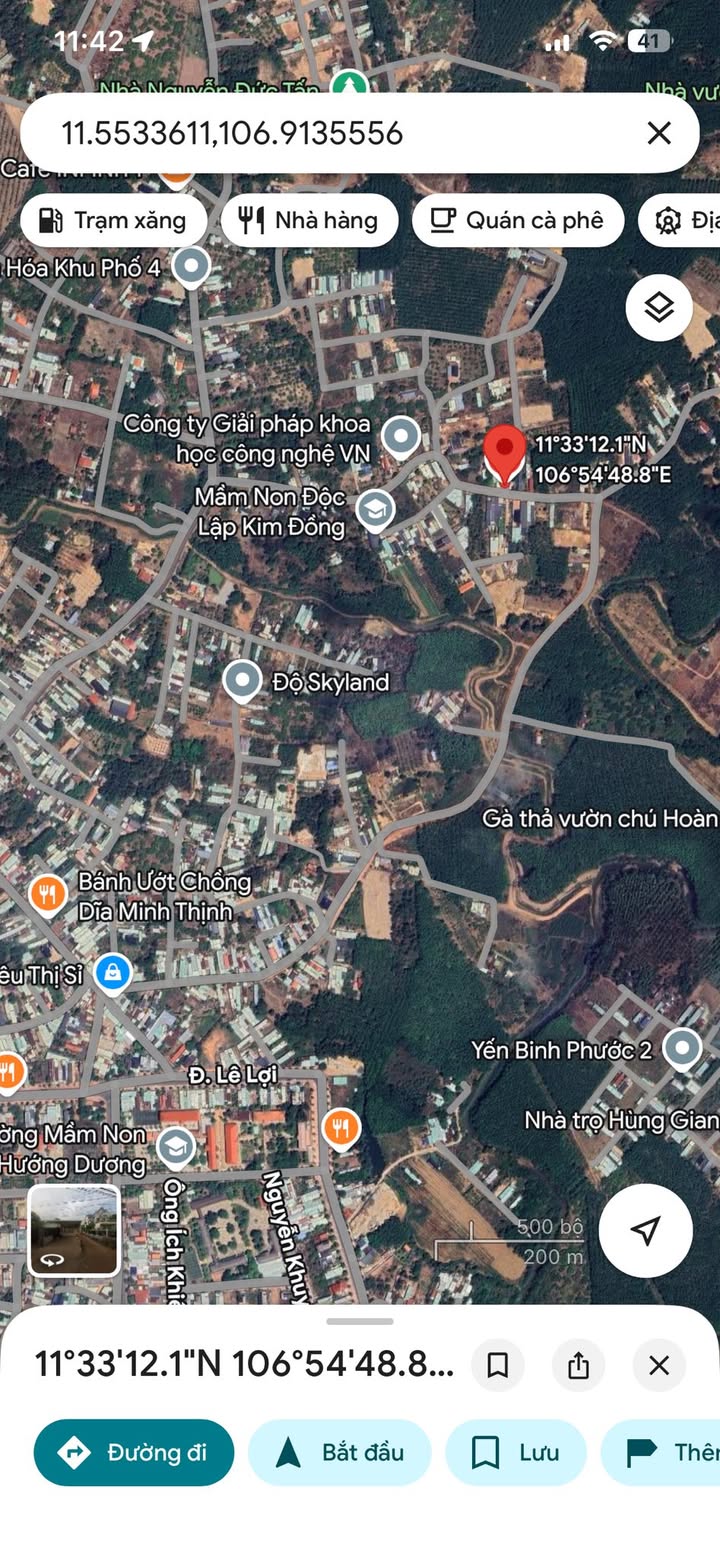 Đất nền góc 2 mặt tiền Tân Đồng 300m² giá 1.1 tỷ - Đầu tư sinh lời ngay!