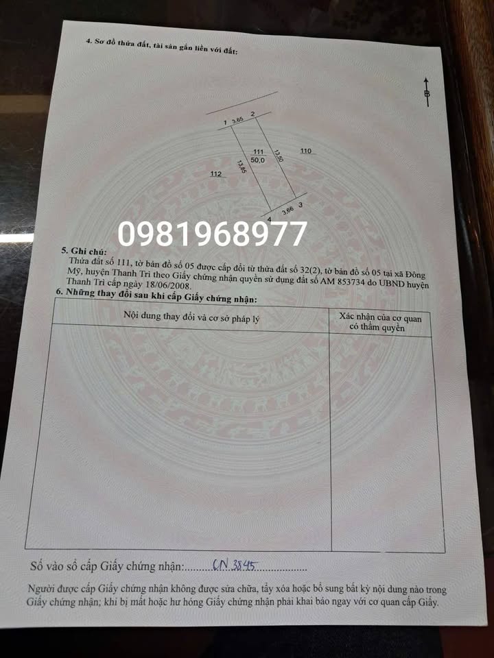 Nhà 2 tầng Nam Phù, Thanh Trì 50m² giá 4 tỷ - Đầu tư sinh lời tốt!