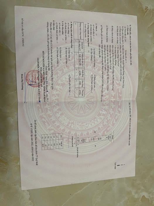 Đất thổ cư 226m² tại Quỹ Nhất, Nghĩa Hưng - Chính chủ bán giá tốt!