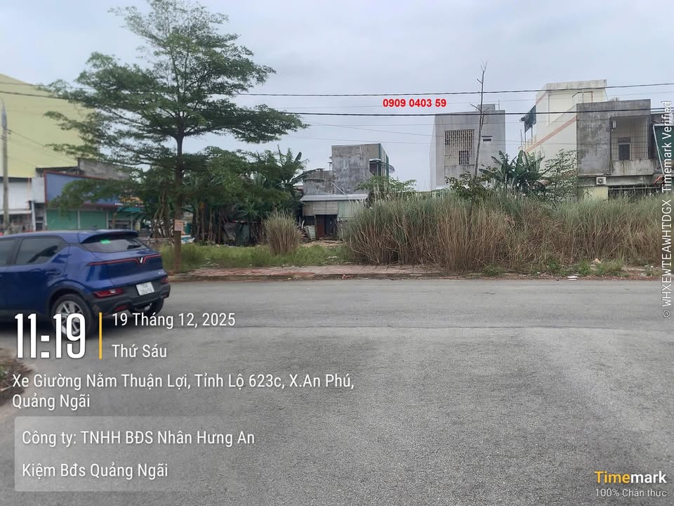 Đất KĐT Phú An Khang Quảng Ngãi 100m² giá 980 triệu - View công viên tuyệt đẹp!