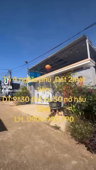 Đất thổ cư Hẻm 1 Nam Kỳ Khởi Nghĩa 270m² giá 1.15 tỷ - Vị trí đẹp, pháp lý rõ ràng!