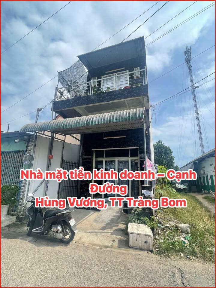 Nhà mặt tiền kinh doanh Trảng Bom 122m² giá 1.5 tỷ - Đầu tư sinh lời ngay!