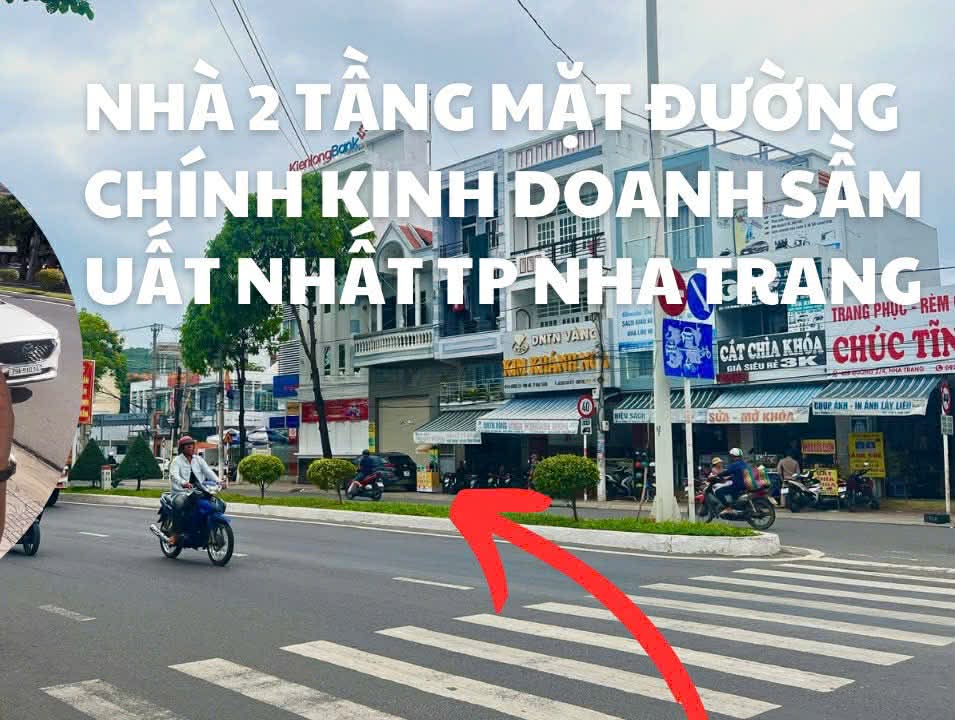 Nhà 2 tầng đường 2/4, Vĩnh Hải, Nha Trang 139m² giá 12.9 tỷ - Cơ hội đầu tư hiếm có!