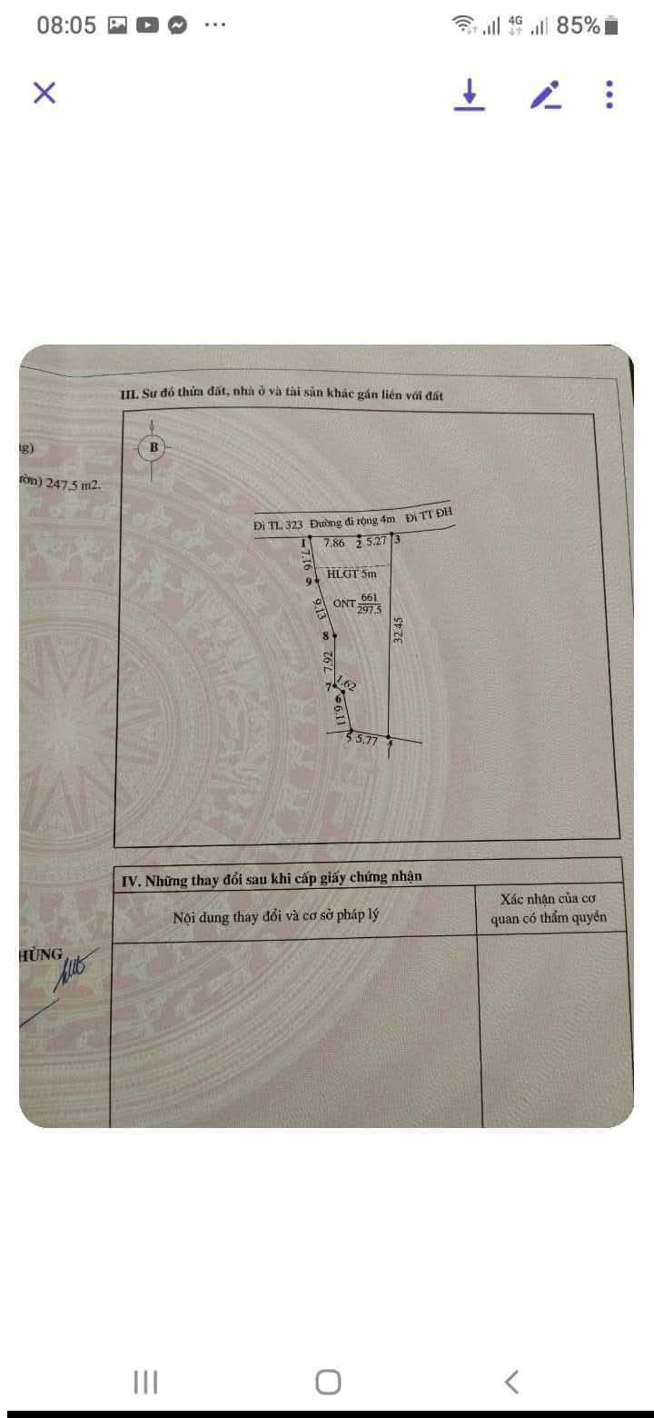 Đất nền Phú Lâm Đoan Hùng 297m² - Sổ đỏ chính chủ, giá thỏa thuận!