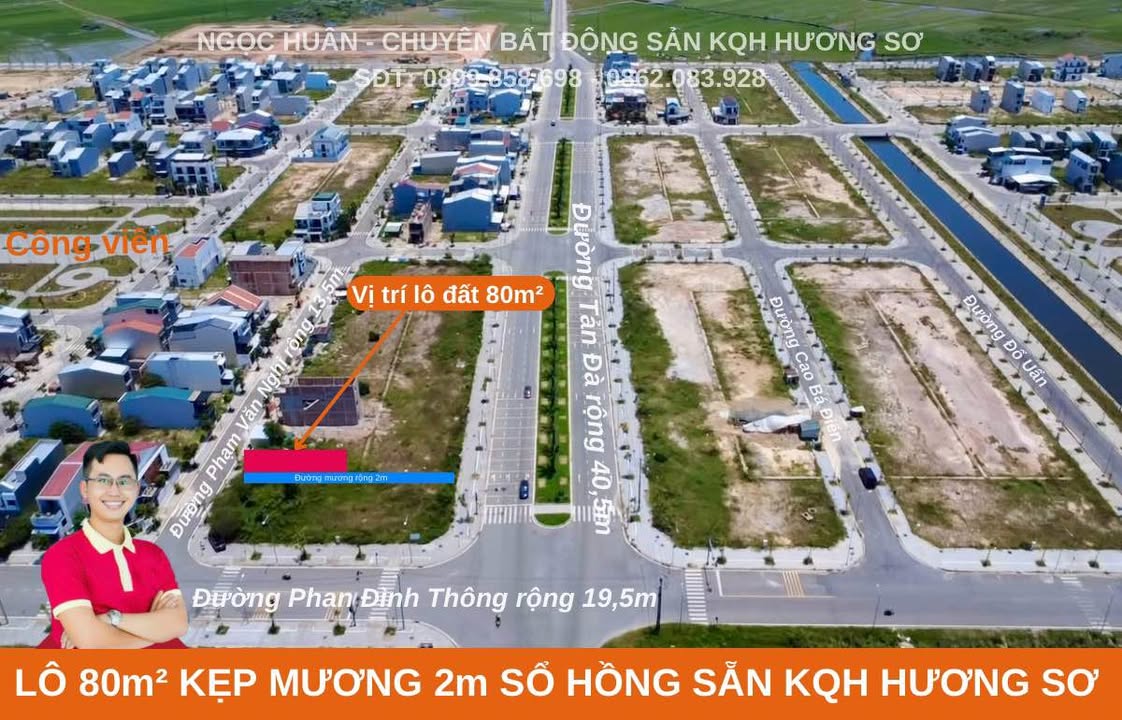 Bán lô đất 80m² đường Phạm Văn Nghị, chỉ 1.75 tỷ - Sổ hồng chính chủ!