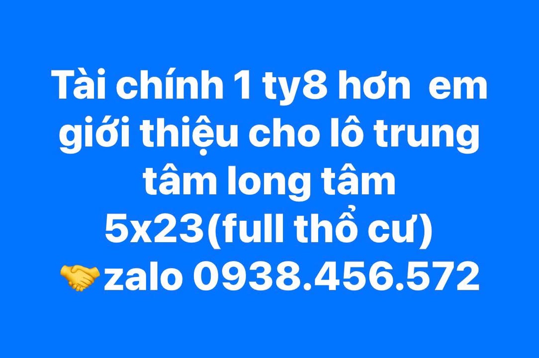Đất nền chính chủ Phường Long Tâm 115m² - Giá thỏa thuận hấp dẫn!