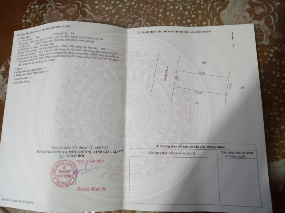 Đất mặt tiền xã Ia Tul, huyện Ia Pa 2900m² - Vị trí đắc địa, dễ kinh doanh!