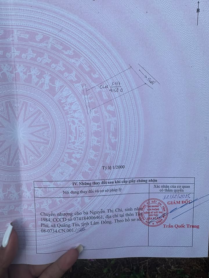 Đất nền Đắk Ru 4 xào giá 1.5 tỷ - Mặt tiền đường bê tông, vị trí đẹp!