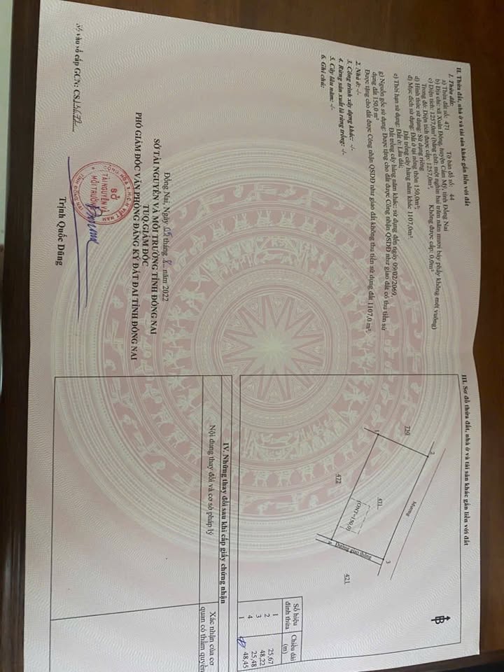 Đất nền 2500m² tại Xuân Đông, Cẩm Mỹ, Đồng Nai - Giá chỉ 2.699 tỷ, sổ hồng chính chủ!