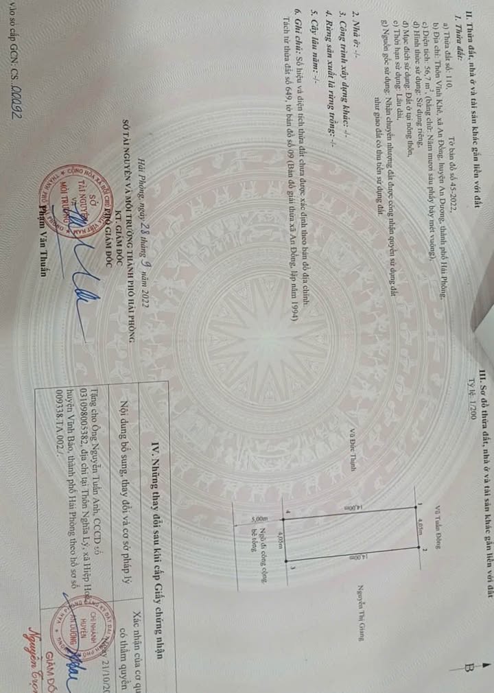 Nhà riêng đường Vĩnh Khê, An Đồng 57m² - Ô tô tránh nhau, giá thỏa thuận!