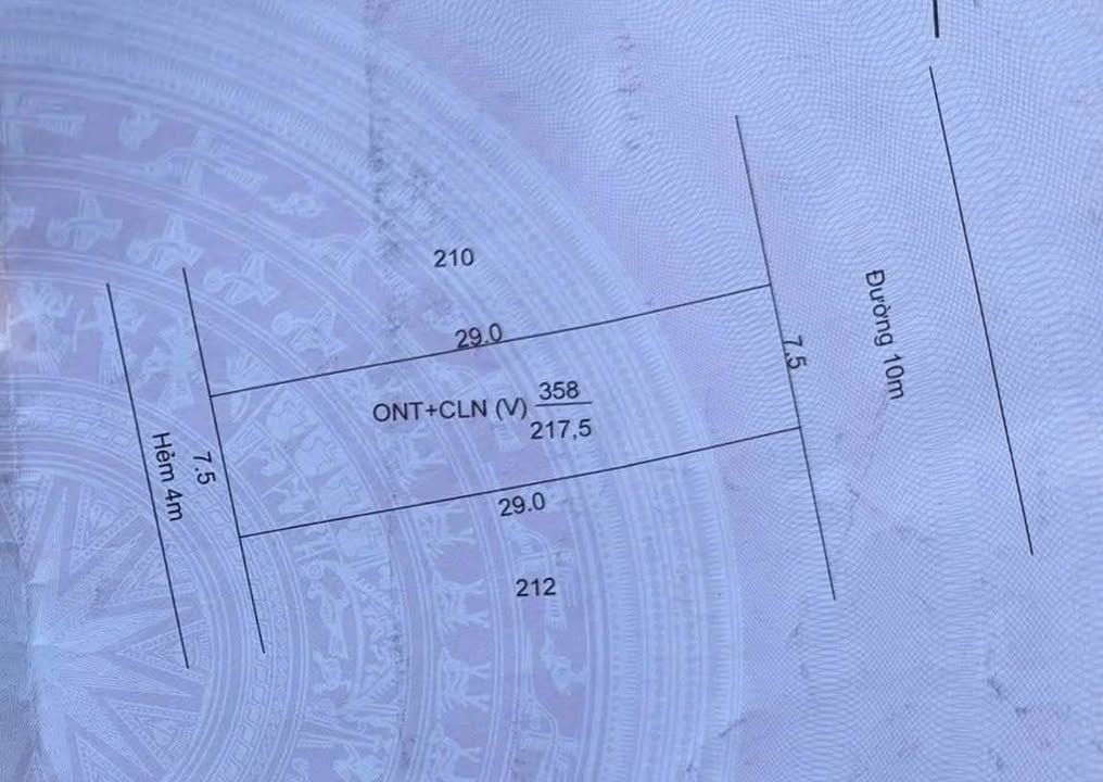 Đất nền An Dương Vương 217m² giá 2.175 tỷ - Mặt tiền nhựa hướng Đông mát mẻ!