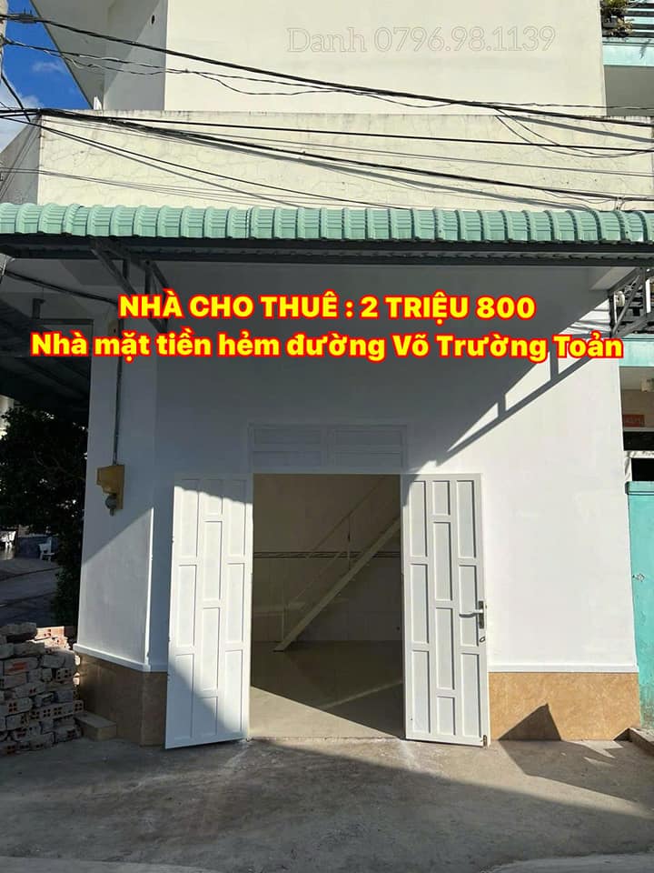 Nhà cho thuê tại An Hòa, Cần Thơ - 2.8 triệu/tháng - Nhà trệt lầu thoáng mát, ô tô vào tận nơi!