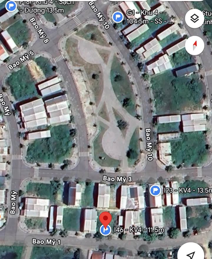 Đất nền mặt tiền Bao Mỹ, phường Hương Sơ, 240m² giá 1.295 tỷ - Nền sạch, hướng Đông