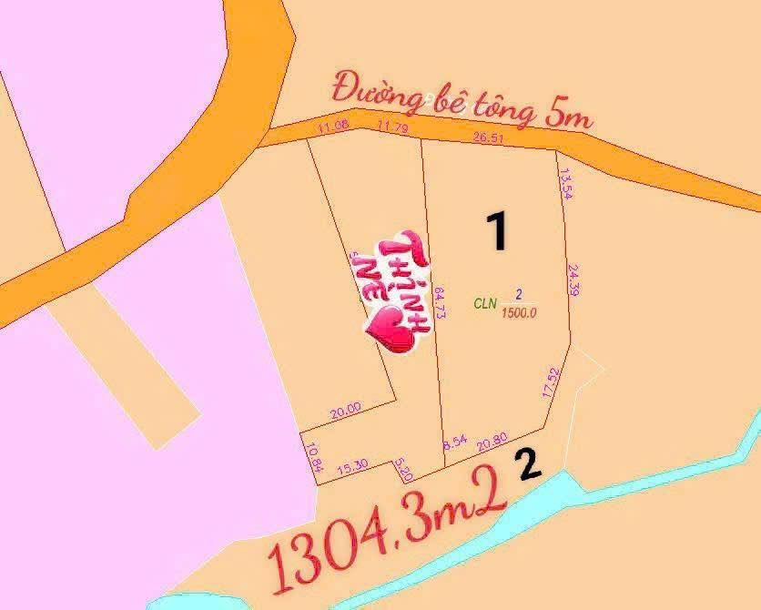 Bán đất Khánh Đông 2800m² giá 395 triệu - Cơ hội đầu tư hấp dẫn!