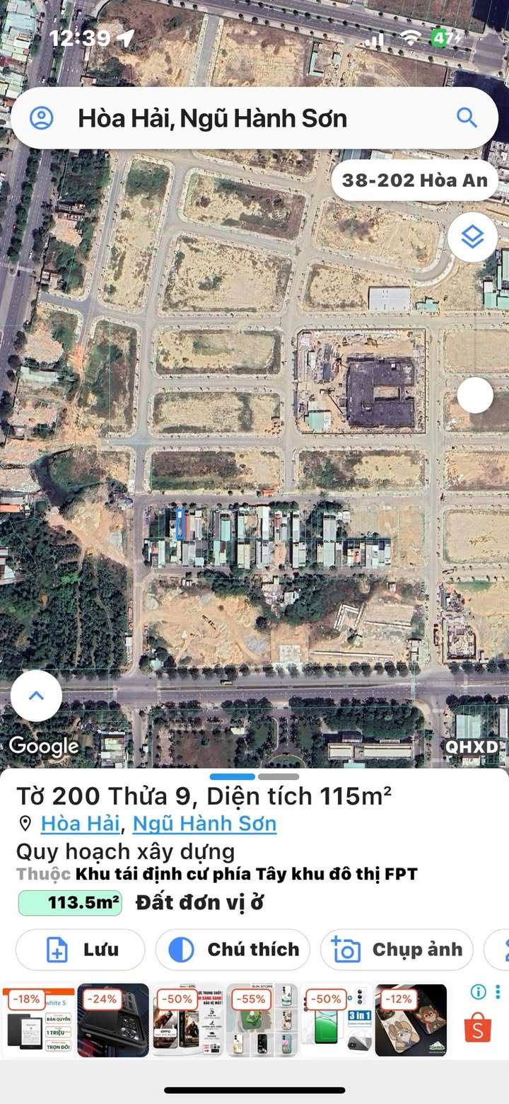 Đất khu FPT Đà Nẵng 115m² giá 6.5 tỷ - Tiềm năng khai thác cao!