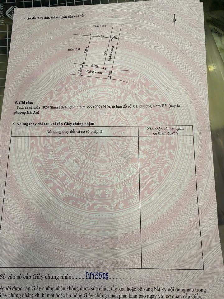 Đất nền lô góc Đằng Hải 55m² giá 2 tỷ - Đường ô tô vào tận nơi!