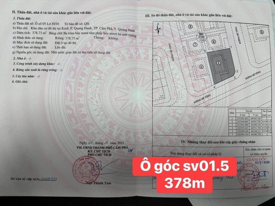 Đất nền biệt thự KM8 Quang Hanh 200m² chỉ 10 triệu/m² - Cơ hội đầu tư tuyệt vời!