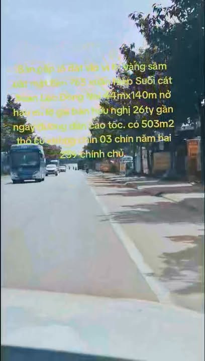 Đất vàng mặt tiền đường 765, Suối Cát, 5500m² - Cơ hội đầu tư lý tưởng!