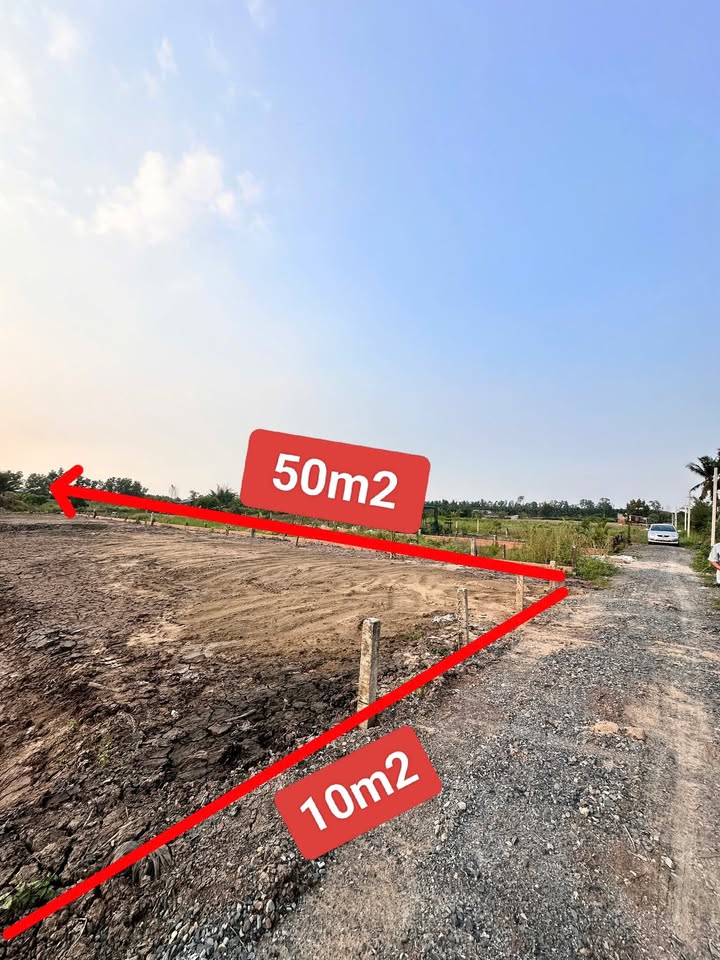 Đất nền Thạnh Lợi, Bến Lức 500m² giá 550 triệu - Đầu tư lý tưởng cho nhà vườn nghỉ dưỡng!