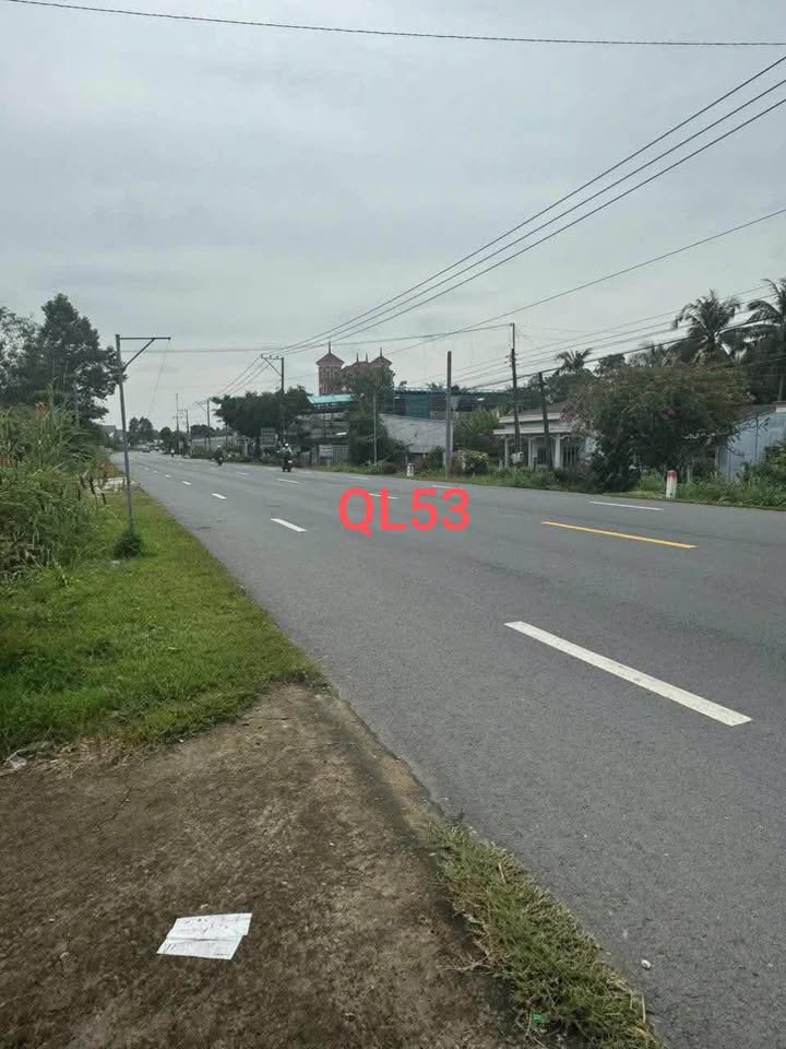 Đất nền mặt tiền QL53, xã Hòa Lợi, huyện Châu Thành, 1236m² - Đầu tư sinh lời ngay!