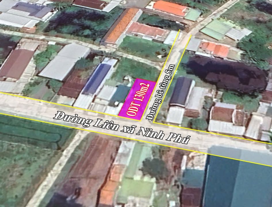 Đất nền Hòa Thắng Ninh Hòa 130m² giá 900 triệu - Đầu tư sinh lời tuyệt vời!