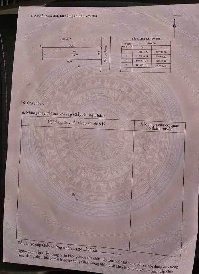 Đất thổ cư mặt tiền đường Đức Hòa Hạ 124m² giá 1.4 tỷ - Đường thông ô tô vào tận nơi!