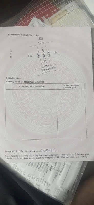 Đất nền Gia Tân, Gia Lộc 70m² giá 1 tỷ - Đường ô tô vào tận đất!