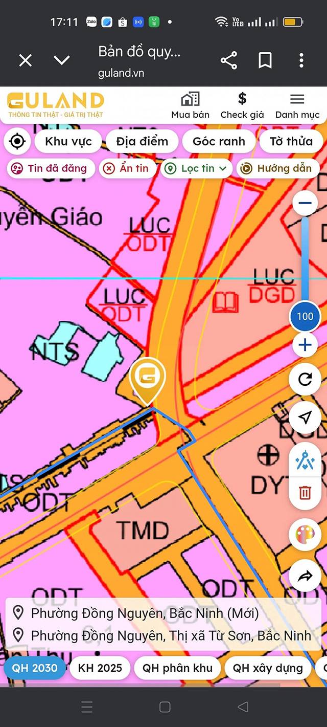 Đất nền chính chủ 301m² tại Phường Đồng Nguyên, Từ Sơn - Tiềm năng đầu tư sinh lời cao!