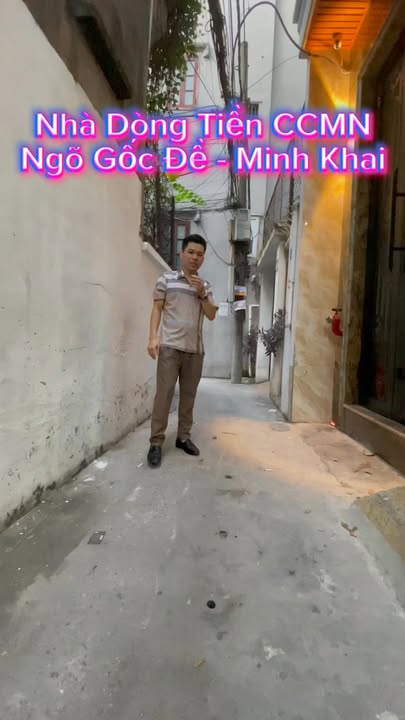 Bán nhà dòng tiền tại Ngõ Gốc Đề, Minh Khai - 71m² giá 18.999 tỷ, lợi nhuận ổn định!