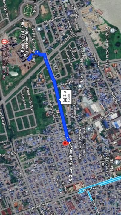 Đất mặt tiền Lưu Hữu Phước, Nam Định 160m² - Vị trí đắc địa cho kinh doanh!