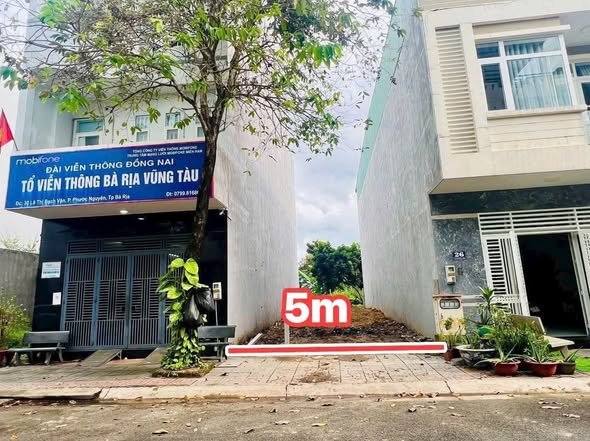 Nhà mặt tiền Lê Thị Bạch Vân, Bà Rịa 100m² giá 3.99 tỷ - Đầu tư sinh lời ngay!