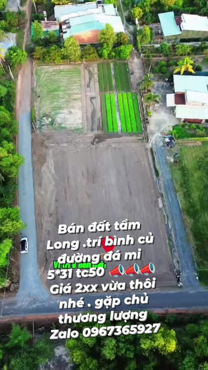 Đất nền Trí Bình - Châu Thành 155m² chỉ 200 triệu - Cơ hội đầu tư tuyệt vời!