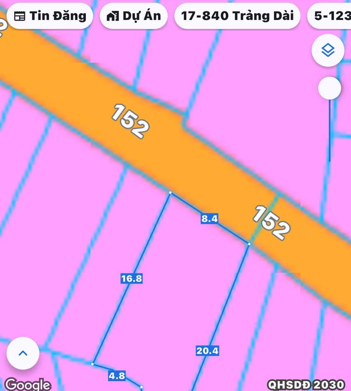 Đất thổ cư Trấn Biên Biên Hòa 155m² giá 6 tỷ - Vị trí trung tâm sầm uất!