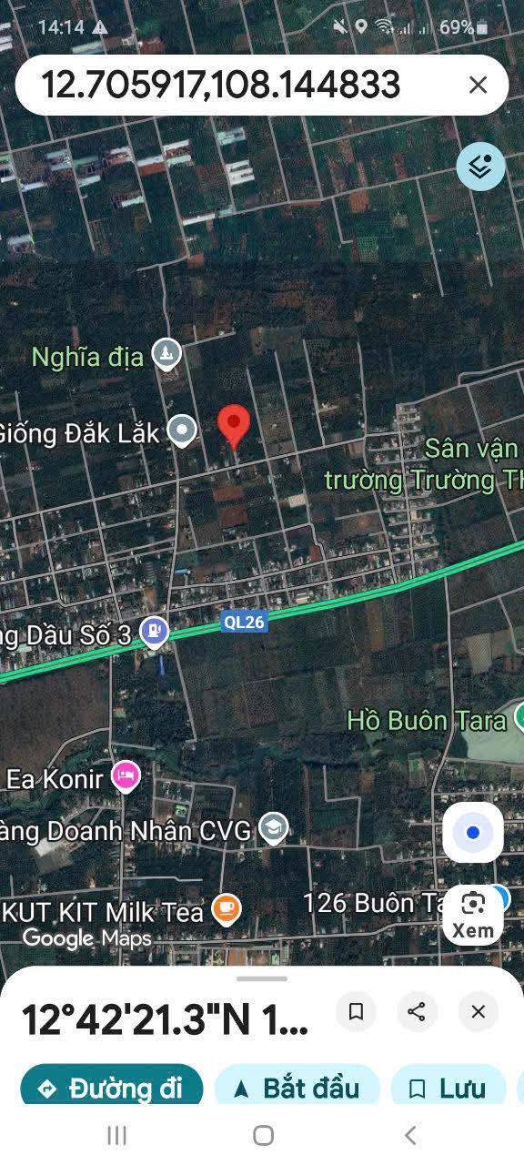 Đất thổ cư xã Ea Tu, Buôn Ma Thuột 110m² giá 700 triệu - Đầu tư sinh lời ngay!