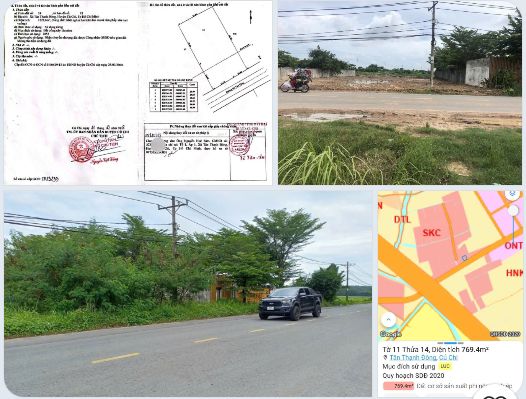 Đất mặt tiền Hồ Văn Tắng, Củ Chi 1228m² giá 9.9 tỷ - Tiềm năng đầu tư sinh lời!