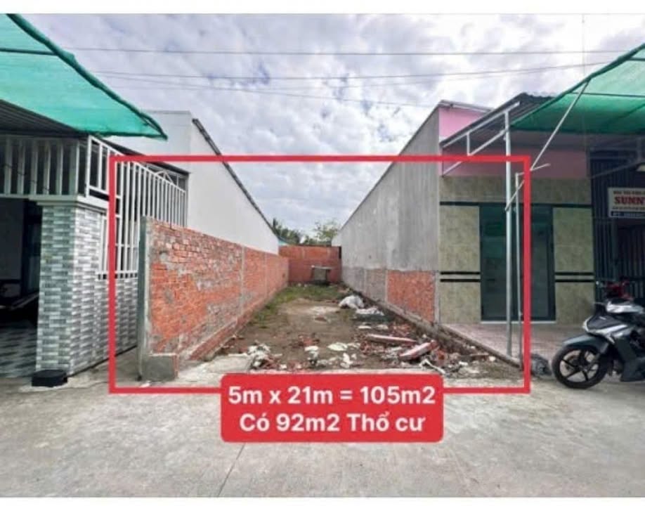 Đất nền thổ cư Rạch Ngã Bát, Long Tuyền 105m² giá 1.5 tỷ - Đầu tư sinh lời!